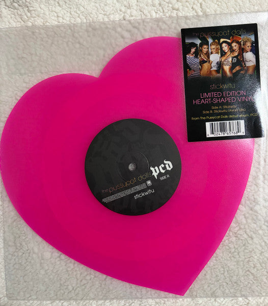 The Pussycat Dolls : Stickwitu (10", Shape, Single, Ltd, RE, Pin)