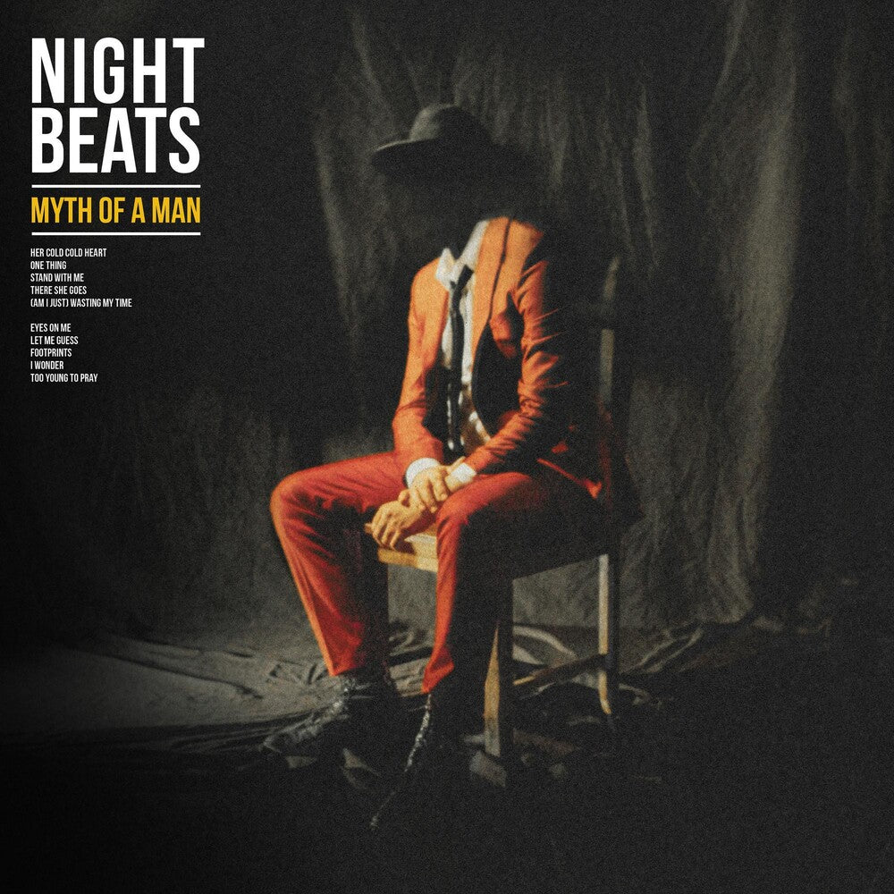 the album cover for Night Beats - Myth Of a Man