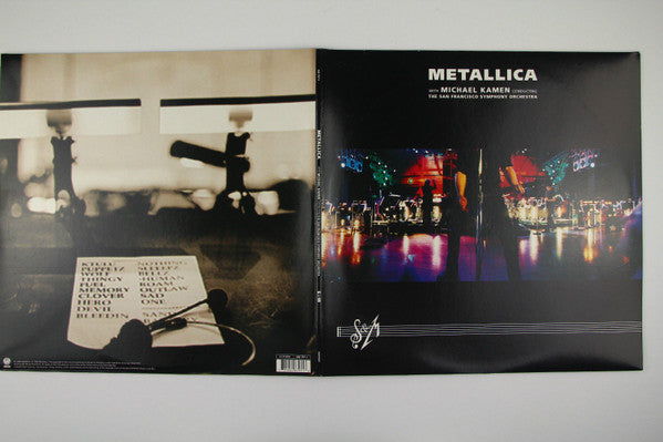 Metallica With Michael Kamen Conducting The San Francisco Symphony Orchestra* : S&M (3xLP, Album, RE, 180)