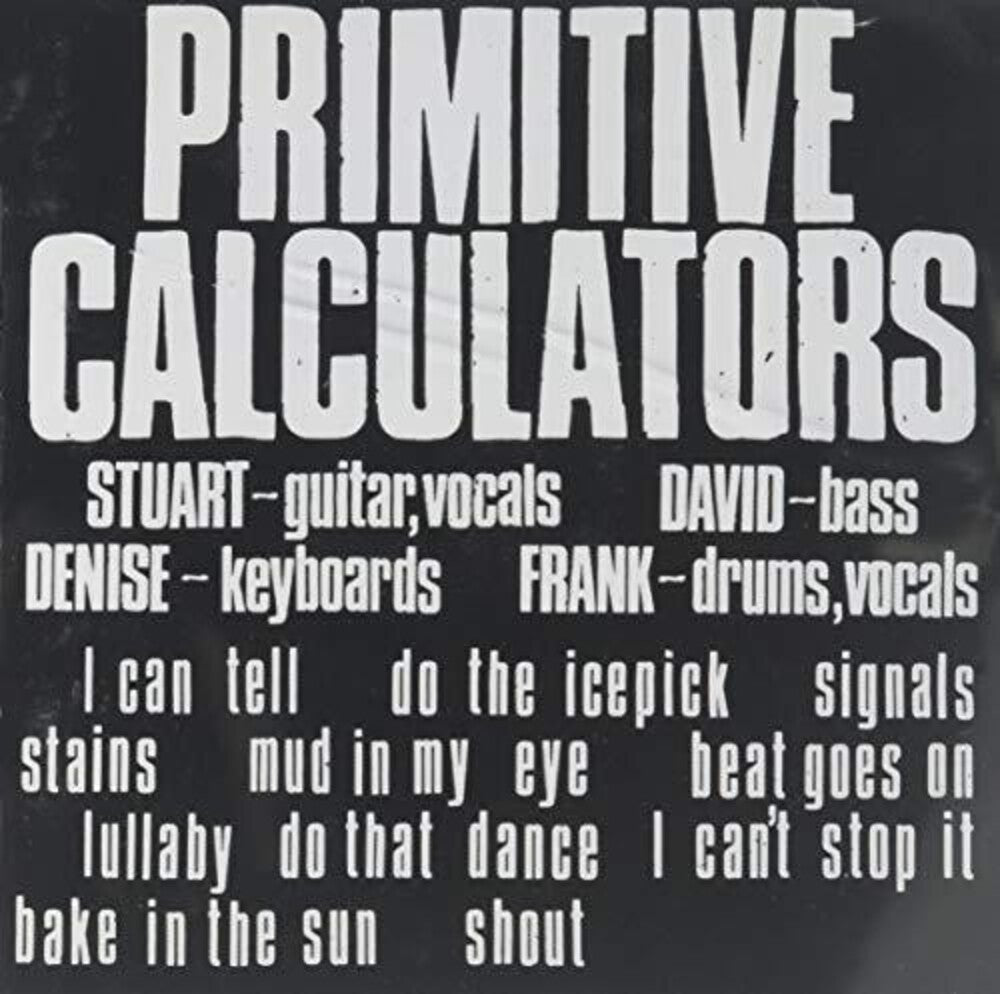 the album cover for Primitive Calculators - Primitive Calculators