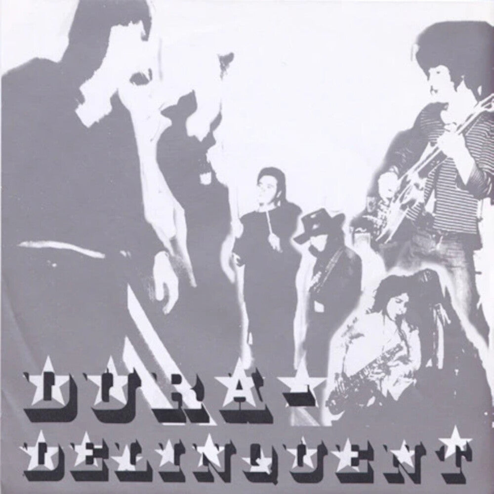 the album cover for Dura-Delinquent - HEAD OVER HIGH HEELS