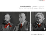 the album cover for Dvorak / Grieg / Sibelius / Ensemble Nobiles - Landkjending