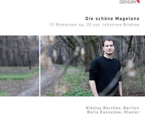 the album cover for Brahms / Borchev / Kusnezow - Die schone Magelone