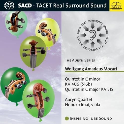 the album cover for Mozart / Auryn Quartet / Imai - The Auryn Series: Wolfgang Amadeus Mozart