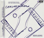 the album cover for Planyavsky / Brener / Segal / Aloni / Jakoulov - Conversations: Comtemporary Music For Two