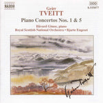 the album cover for Havard Gimse - Piano Concertos 1 & 5