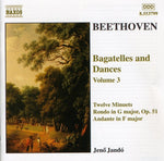 the album cover for Jenő Jandó - Bagatelles & Dances 3