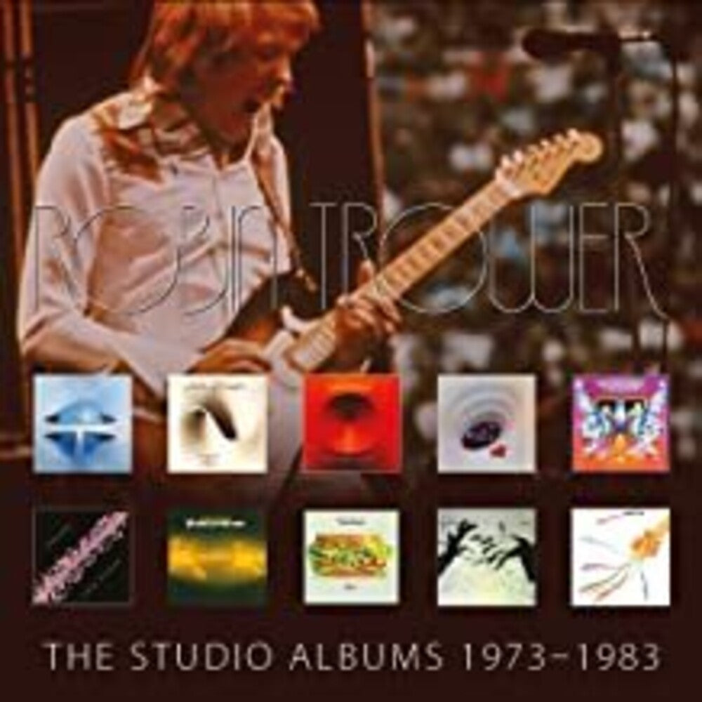 the album cover for Robin Trower - Studio Albums 1973-1983