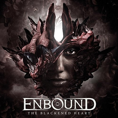 the album cover for Enbound - The Blackened Heart