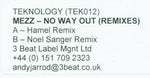 Mezz : No Way Out (Remixes) (12", W/Lbl)