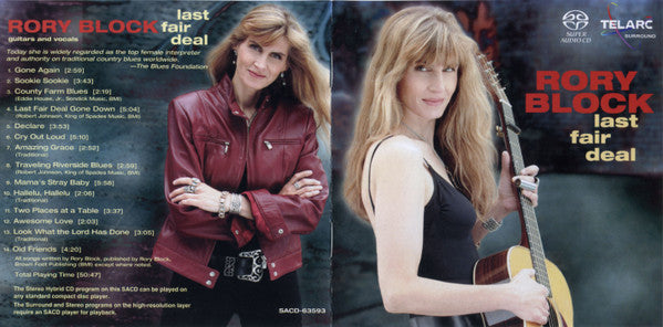 Rory Block : Last Fair Deal (SACD, Hybrid, Multichannel, Album)