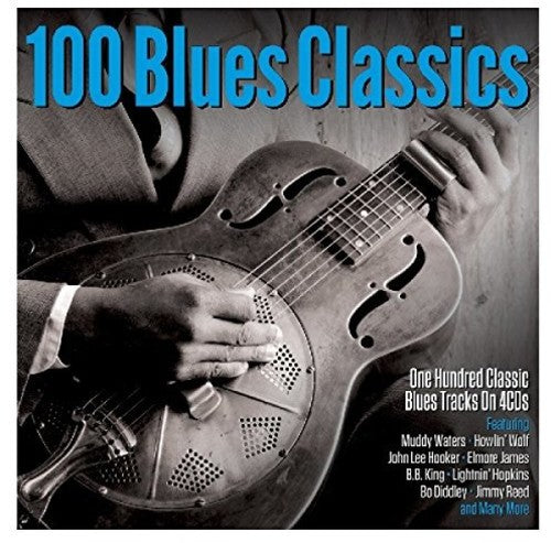 the album cover for 100 Blues Classics / Various Uk - 100 Blues Classics / Various