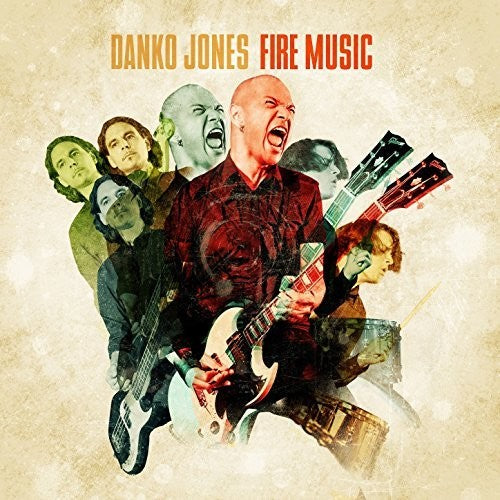 the album cover for Danko Jones - Fire Music