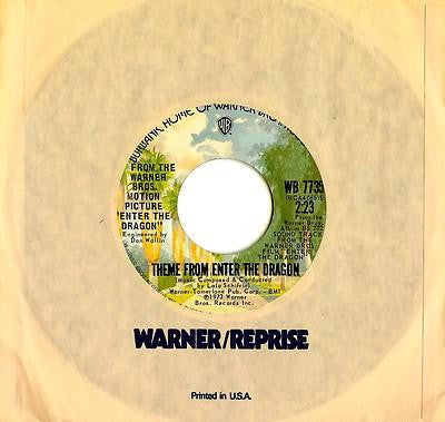 Lalo Schifrin : Theme From Enter The Dragon (7")