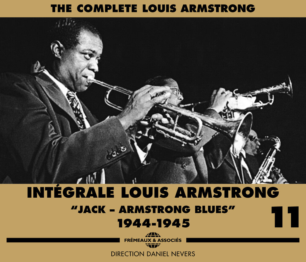 the album cover for Louis Armstrong - V11: L. Armstrong 1944-45
