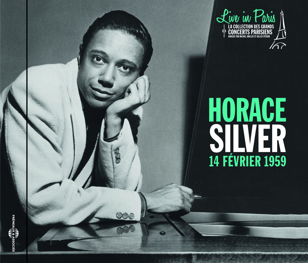 the album cover for Horace Silver - Live In Paris 14 Feb 1959