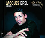 the album cover for Jacques Brel - Live In Paris 1960-61