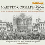 the album cover for Simon Standage - Maestro Corelli's Violins