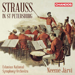the album cover for Strauss Ii / Smirnitskaya / Estonian National - Strauss in St. Petersburg