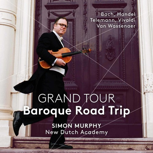 the album cover for Simon Murphy - Grand Tour: Baroque Road Trip