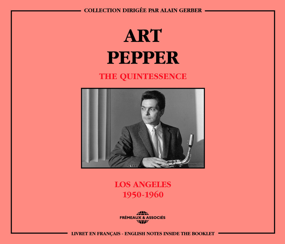 the album cover for Art Pepper - Quintessence: A. Pepper 1950-6