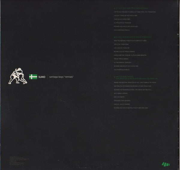 S.U.M.O. : Santiago Boys (Remixes) (12")