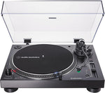 Audio Technica AT-LP120XUSB-BK - Tocadiscos USB de tracción directa - Manual completo - USB (Negro)