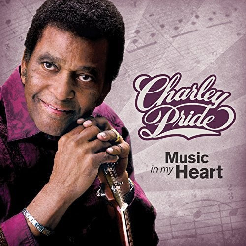 the album cover for Charley Pride - Music in My Heart