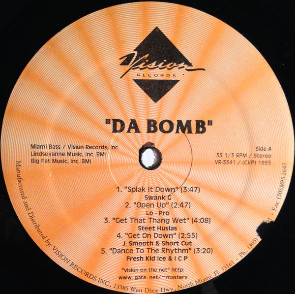 Various : Da Bomb (LP, Comp)