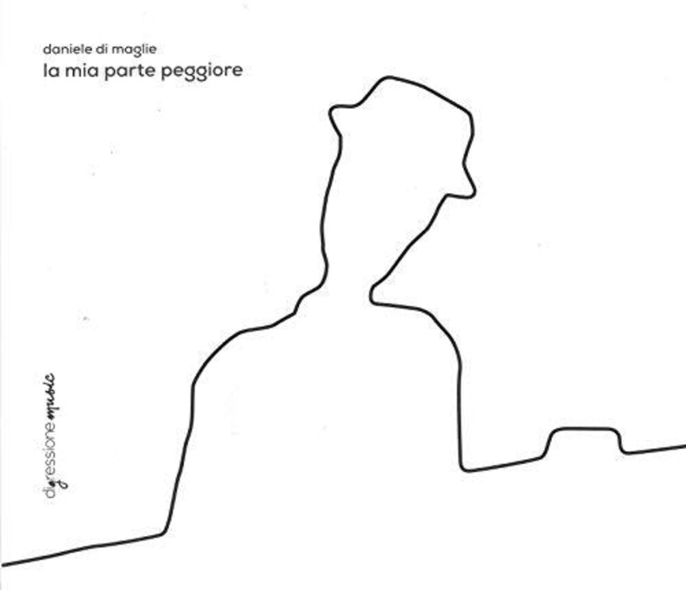 the album cover for Daniele Maglie Di - Mia Parte Peggiore