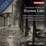 the album cover for Laks / Arc Ensemble - Chamber Works By Szymon Laks