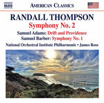 the album cover for Thompson / Adams / Ross - Randall Thompson: Symphony 2