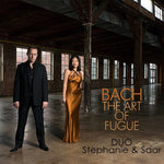the album cover for J Bach S / Duo Stephanie - Bach: The Art of Fugue