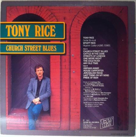Tony Rice : Church Street Blues (LP, Album)
