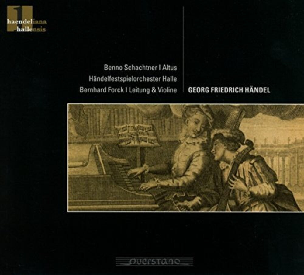 the album cover for Handel / Schachtner / Forck - Works By Handel