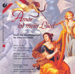 the album cover for Dean, Flute Laurence ; Lawrence-King, Andrew,Harp; - Amor Ist Mein Lied