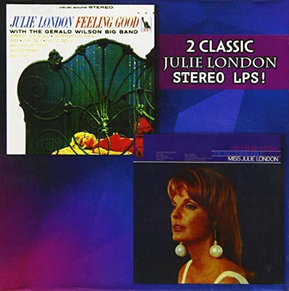 the album cover for Julie London - Feeling Good / with Body & Soul