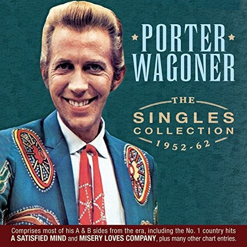 the album cover for Porter Wagoner - The Singles Collection 1952-62
