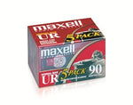 Maxell 108562 UR-90 5PK Normal Bias Audio Cassettes