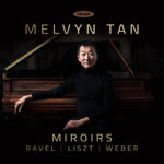 the album cover for Melvyn Tan - Miroirs