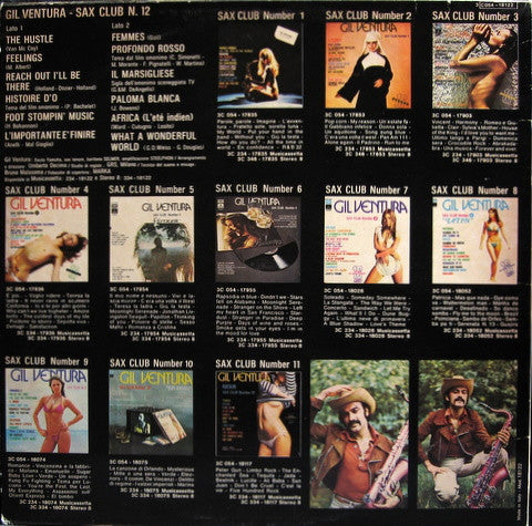 Gil Ventura : Sax Club Number 12 (LP, Album)