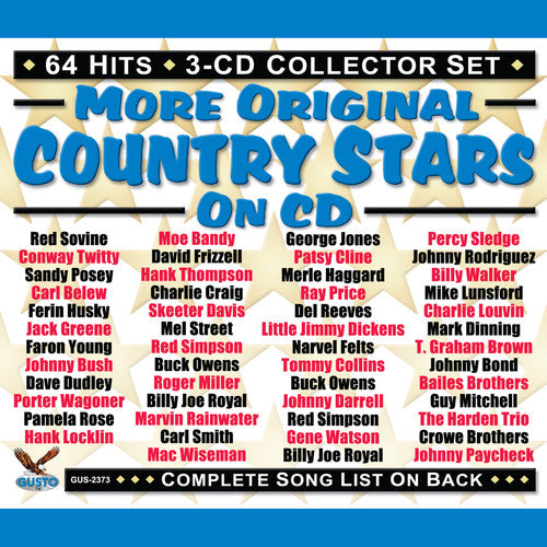 Varios Artistas - Más estrellas originales del country en CD (Varios Artistas) (CD)