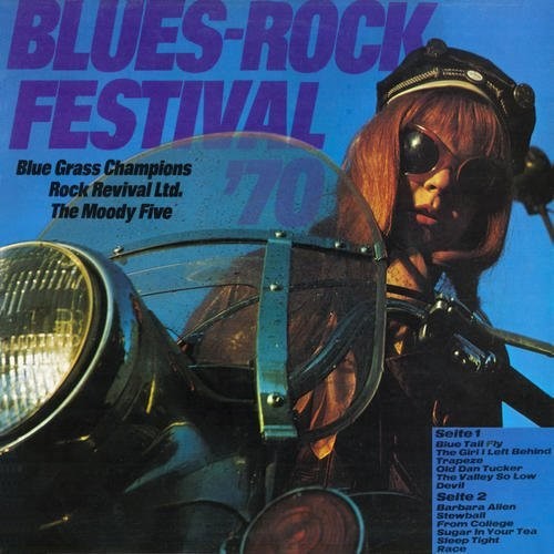 the album cover for Blues Rock Festival Beat Club International / Var - Blues Rock Festival Beat Club International / Var