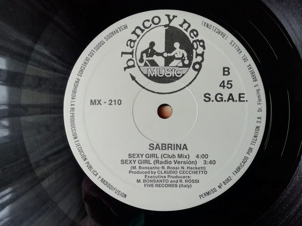Sabrina : Sexy Girl (Remix) (12", Maxi)