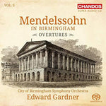 the album cover for Mendelssohn / Gardner - Mendelssohn in Birmingham 5