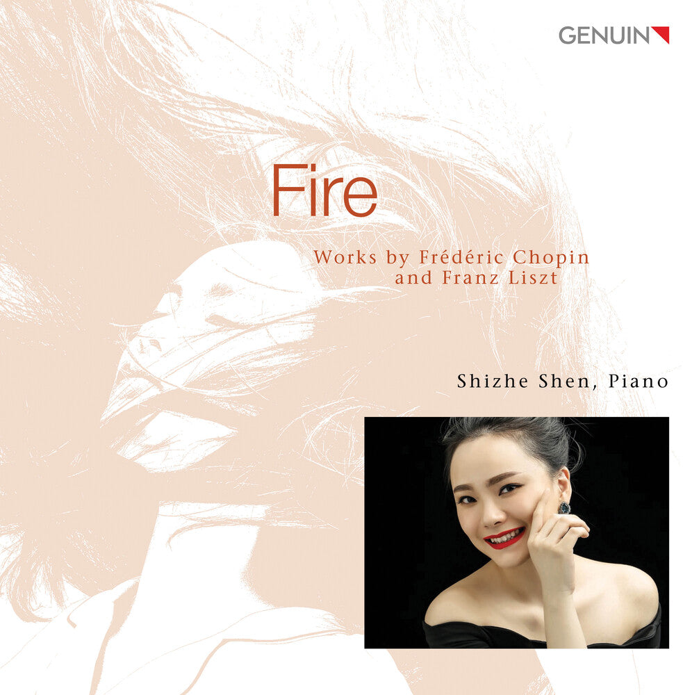 the album cover for Chopin / Shen - Fire