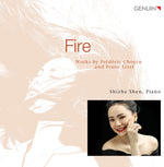 the album cover for Chopin / Shen - Fire