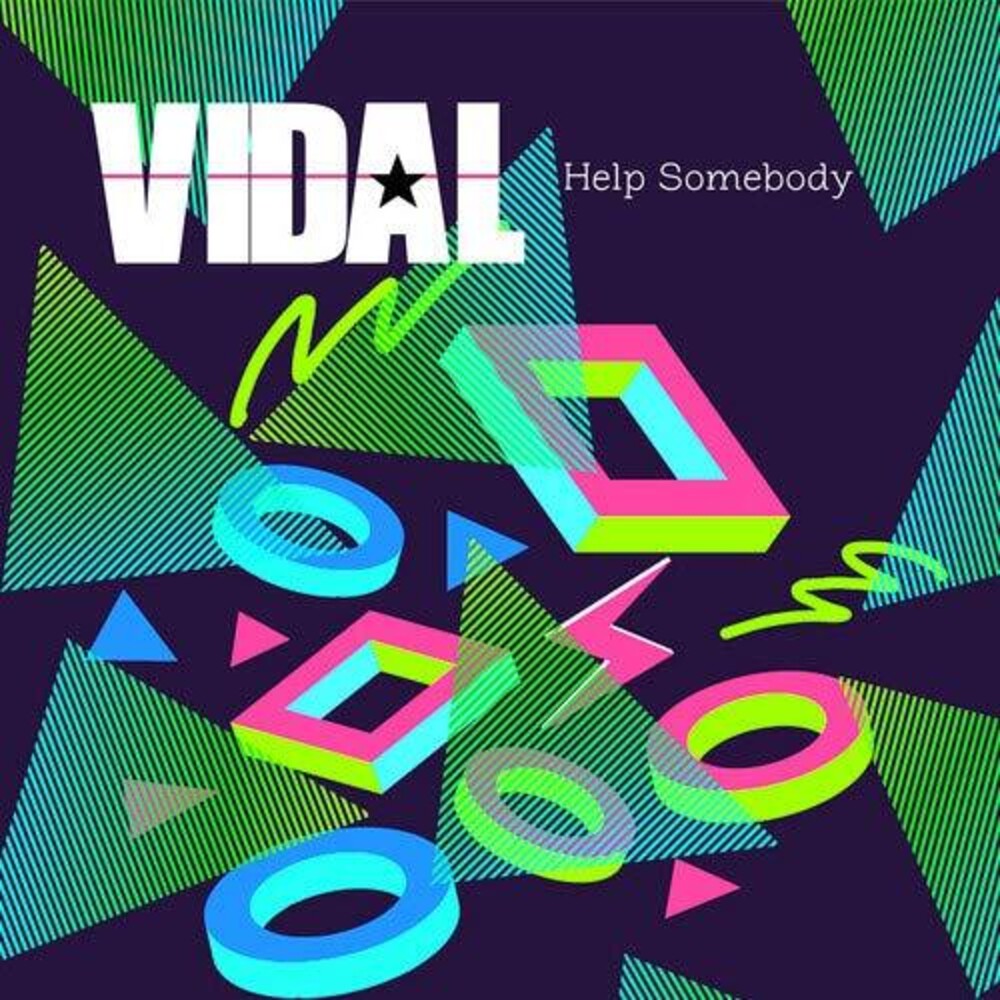 the album cover for Vidal - Help Somebody