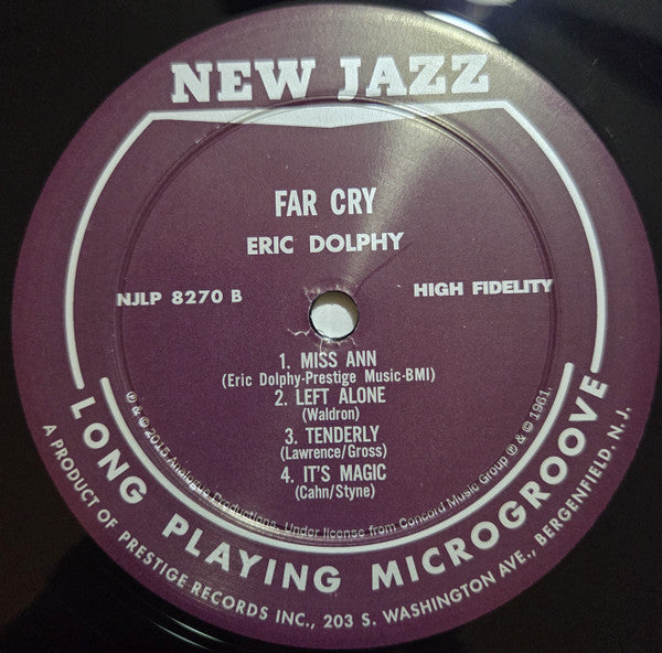 Eric Dolphy With Booker Little : Far Cry (LP, Album, Ltd, Num, RE, RP, 200)