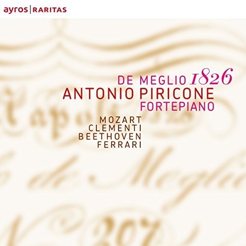 the album cover for Beethoven / Antonio Piricone - De Meglio 1826